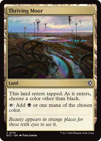 Thriving Moor (Commander: Lorwyn Eclipsed) Near Mint