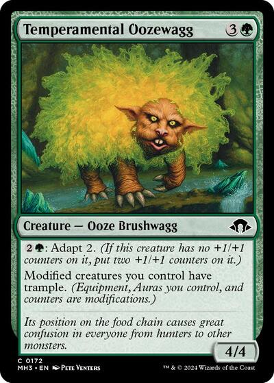 Temperamental Oozewagg (Modern Horizons 3) Near Mint Foil