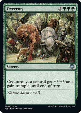 Overrun (Magic Game Night: Free-For-All) Near Mint