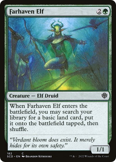 Farhaven Elf (Commander 2022 Starter Decks) Near Mint