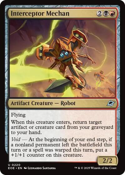 Interceptor Mechan (Edge of Eternities) Near Mint
