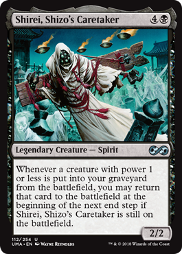 Shirei, Shizo's Caretaker (Ultimate Masters) Near Mint