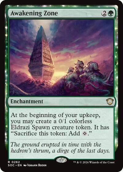 Awakening Zone (Commander: Secrets of Strixhaven) Near Mint