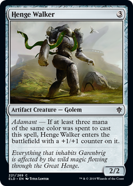 Henge Walker (Throne of Eldraine) Near Mint Foil