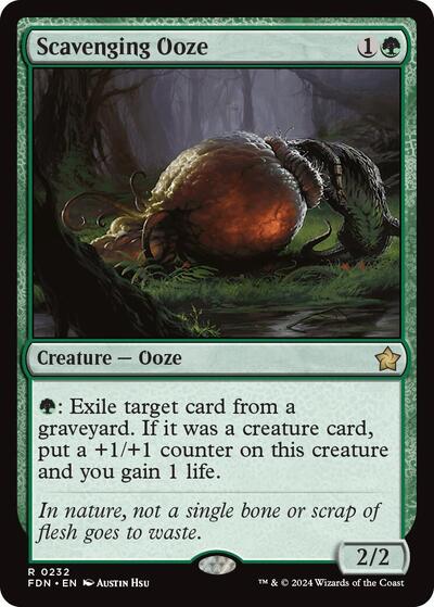 Scavenging Ooze (Foundations) Near Mint