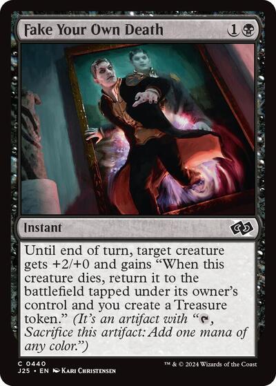 Fake Your Own Death (Foundations Jumpstart) Near Mint