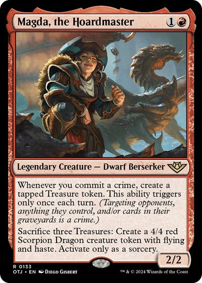 Magda, the Hoardmaster (Outlaws of Thunder Junction) Near Mint Foil