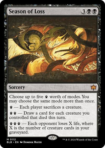 Season of Loss (Bloomburrow) Near Mint