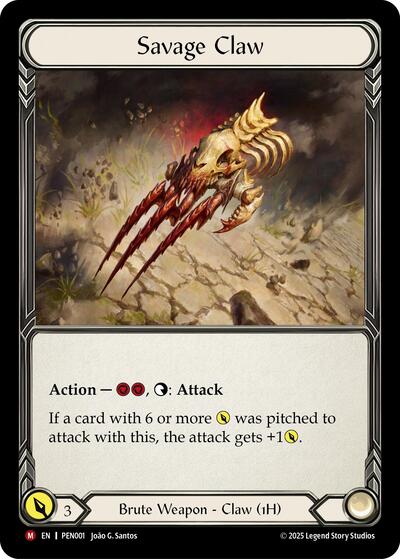 Savage Claw (Compendium of Rathe) Near Mint