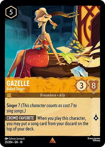 Gazelle - Ballad Singer (Whispers in the Well) Near Mint