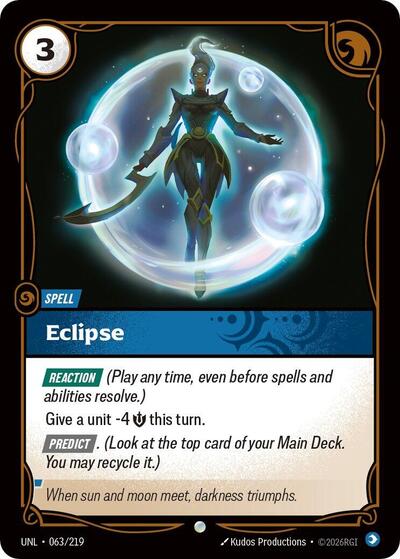 Eclipse (Unleashed) Near Mint Foil