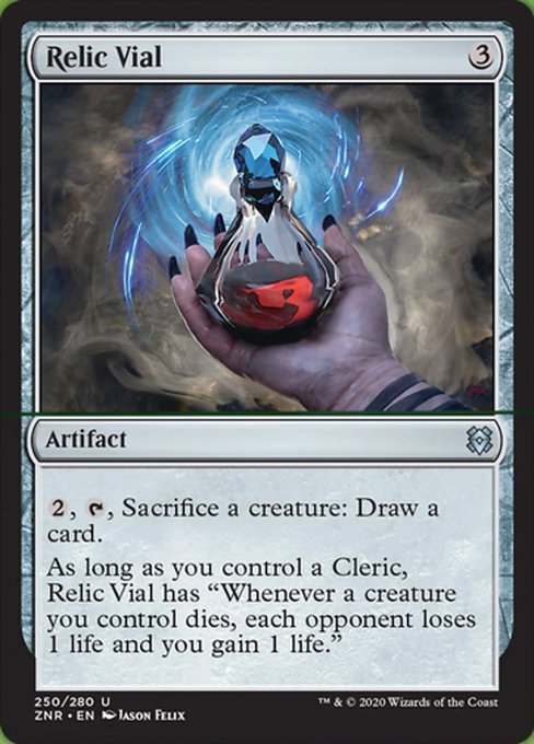 Relic Vial (Zendikar Rising) Near Mint