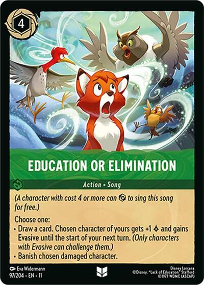 Education or Elimination (Winterspell) Near Mint