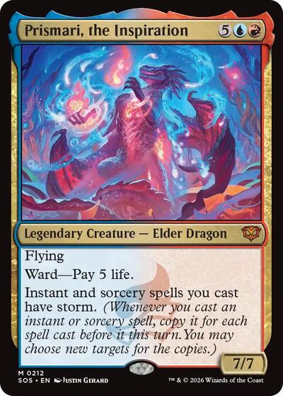Prismari, the Inspiration (Secrets of Strixhaven) Near Mint Foil