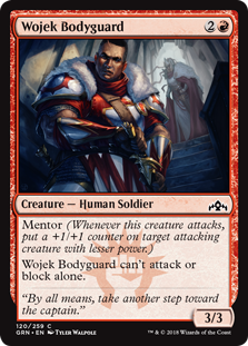 Wojek Bodyguard (Guilds of Ravnica) Near Mint Foil