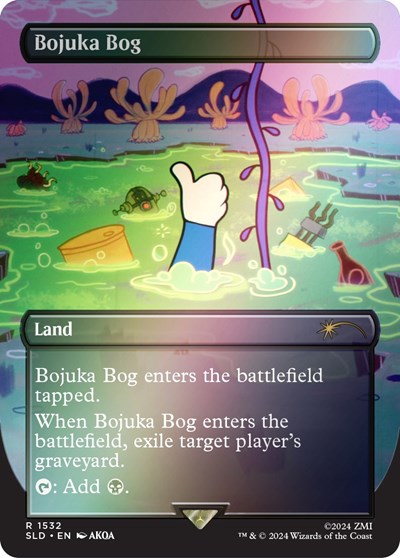 Bojuka Bog (Rainbow Foil) (Secret Lair) Near Mint Foil