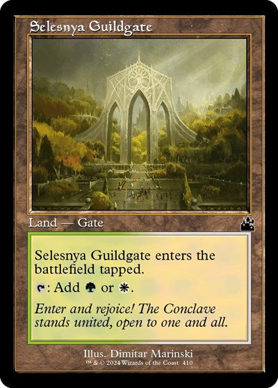 Selesnya Guildgate (Retro Frame) (Ravnica Remastered) Near Mint