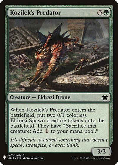 Kozilek's Predator (Mystery Booster) Near Mint