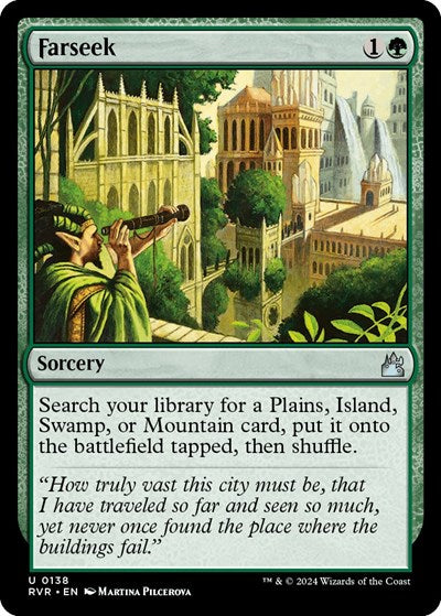 Farseek (Ravnica Remastered) Near Mint Foil
