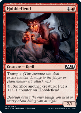 Hobblefiend (Magic 2021 Core Set) Near Mint