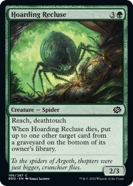 Hoarding Recluse (The Brothers' War) Near Mint