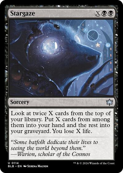 Stargaze (Bloomburrow) Near Mint Foil