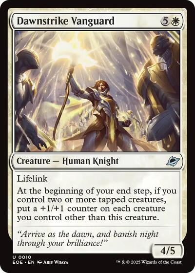 Dawnstrike Vanguard (Edge of Eternities) Near Mint Foil