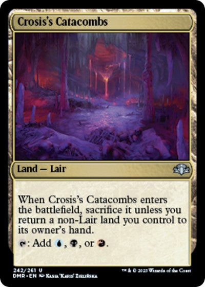 Crosis's Catacombs (Dominaria Remastered) Near Mint Foil
