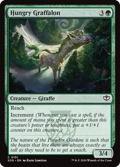 Hungry Graffalon (Secrets of Strixhaven) Near Mint Foil