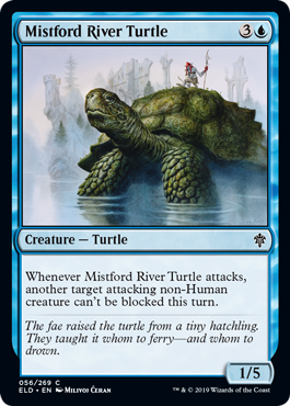 Mistford River Turtle (Throne of Eldraine) Near Mint
