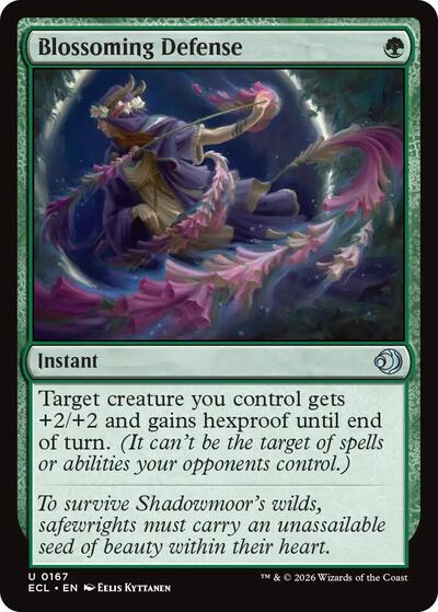 Blossoming Defense (Lorwyn Eclipsed) Near Mint