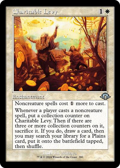 Charitable Levy (Retro Frame) (Modern Horizons 3) Near Mint Foil