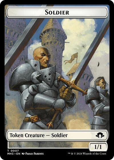 Soldier Token (Modern Horizons 3) Near Mint