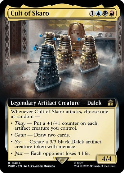 Cult of Skaro (Extended Art) (Universes Beyond: Doctor Who) Near Mint
