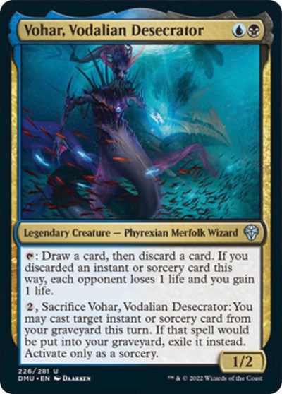 Vohar, Vodalian Desecrator (Dominaria United) Near Mint Foil