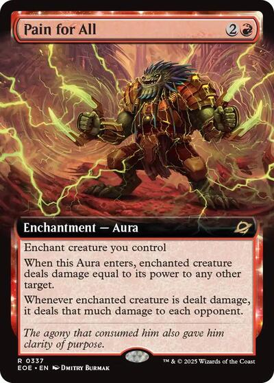 Pain for All (Extended Art) (Edge of Eternities) Near Mint