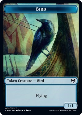 Bird Token (Kaldheim) Near Mint