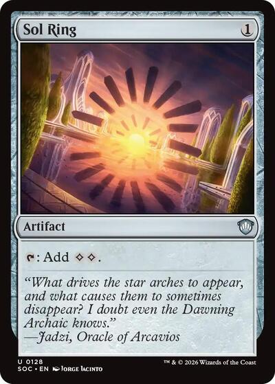 Sol Ring (Commander: Secrets of Strixhaven) Near Mint