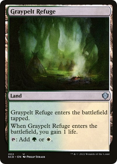 Graypelt Refuge (Commander 2022 Starter Decks) Near Mint