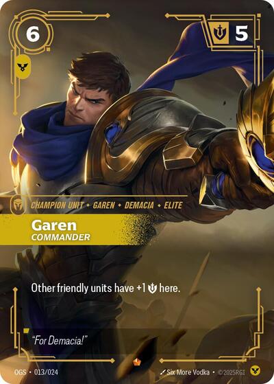 Garen Commander (Origins: Proving Grounds) Near Mint
