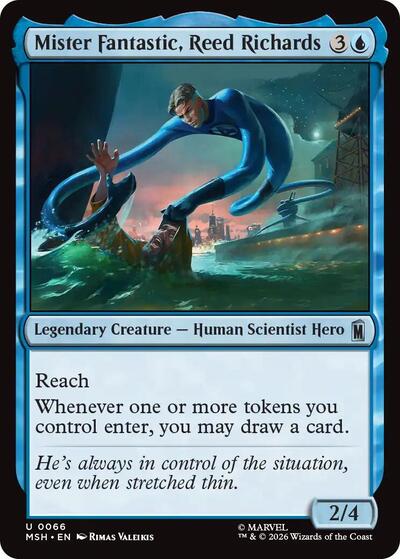 Mister Fantastic, Reed Richards (Marvel Super Heroes) Near Mint