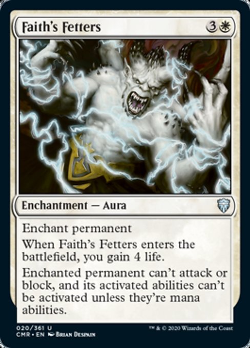 Faith's Fetters (Commander Legends) Near Mint Foil