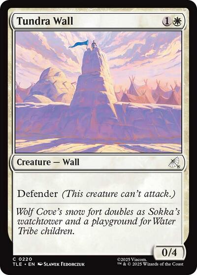 Tundra Wall (Avatar: The Last Airbender: Eternal-Legal) Near Mint