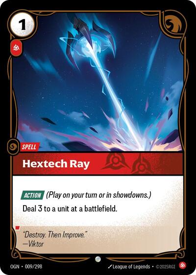 Hextech Ray (Origins) Near Mint Foil