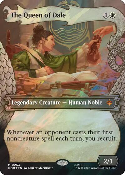 The Queen of Dale (Showcase) (Surge Foil) (The Hobbit) Near Mint Foil