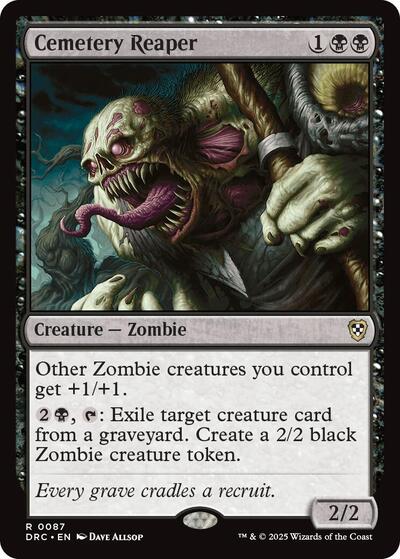 Cemetery Reaper (Commander: Aetherdrift) Near Mint