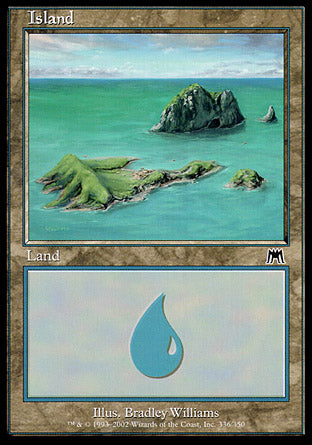 Island (336) (Onslaught) Near Mint
