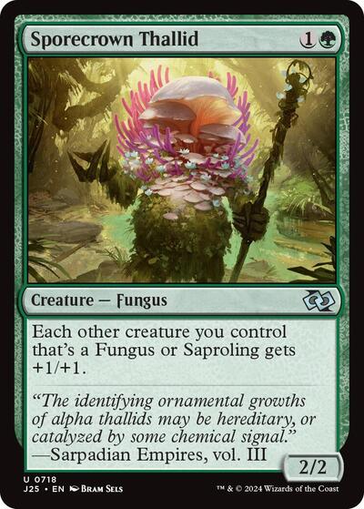 Sporecrown Thallid (Foundations Jumpstart) Near Mint