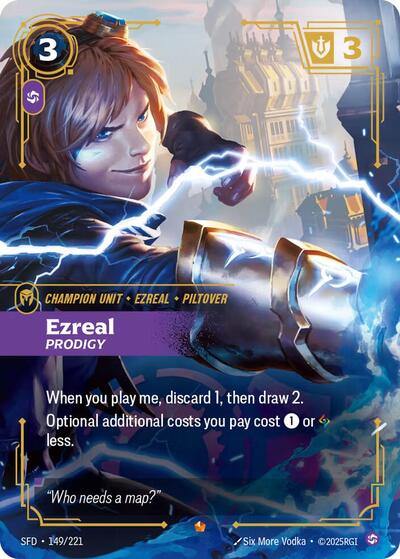 Ezreal Prodigy (Spiritforged) Near Mint Foil