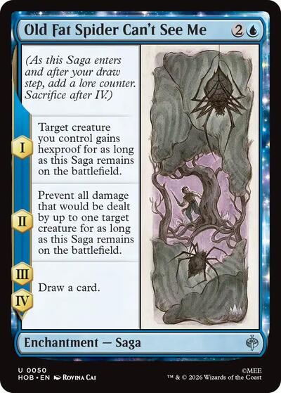 Old Fat Spider Can't See Me (The Hobbit) Near Mint Foil